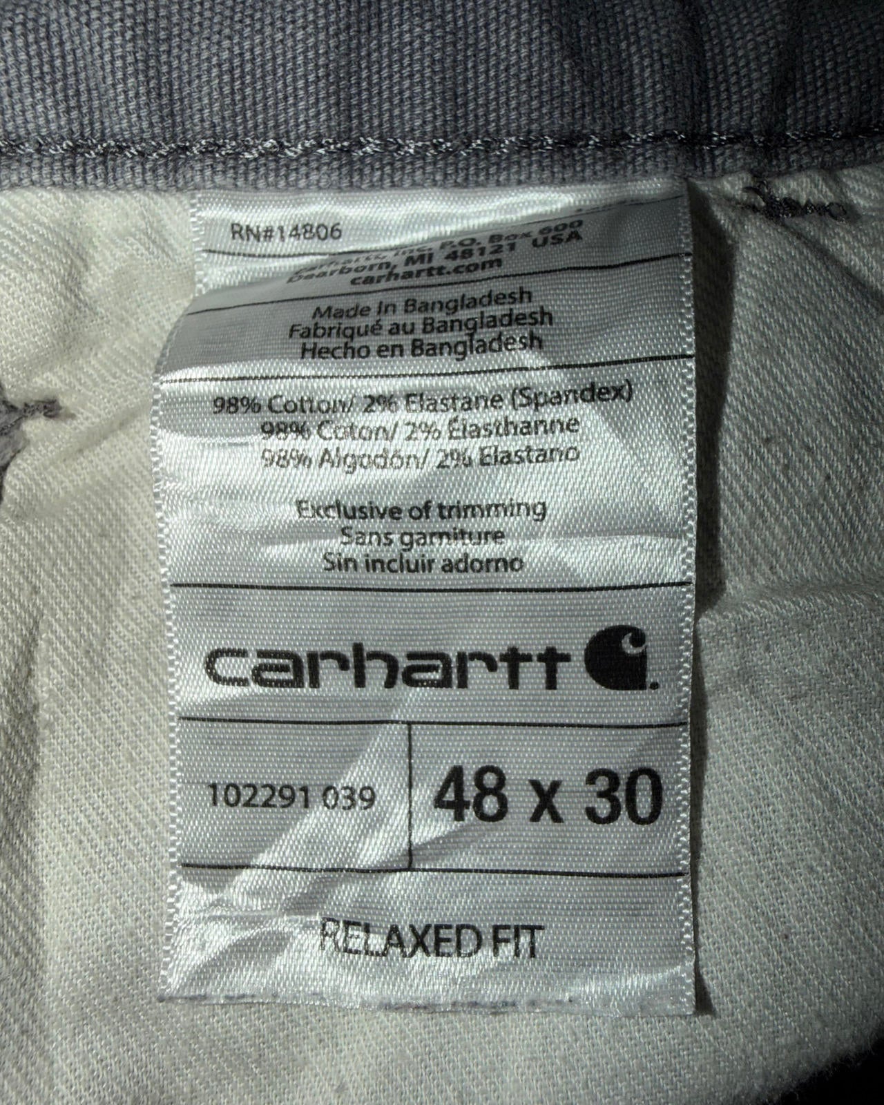 Carhartt Relaxed Fit Trousers