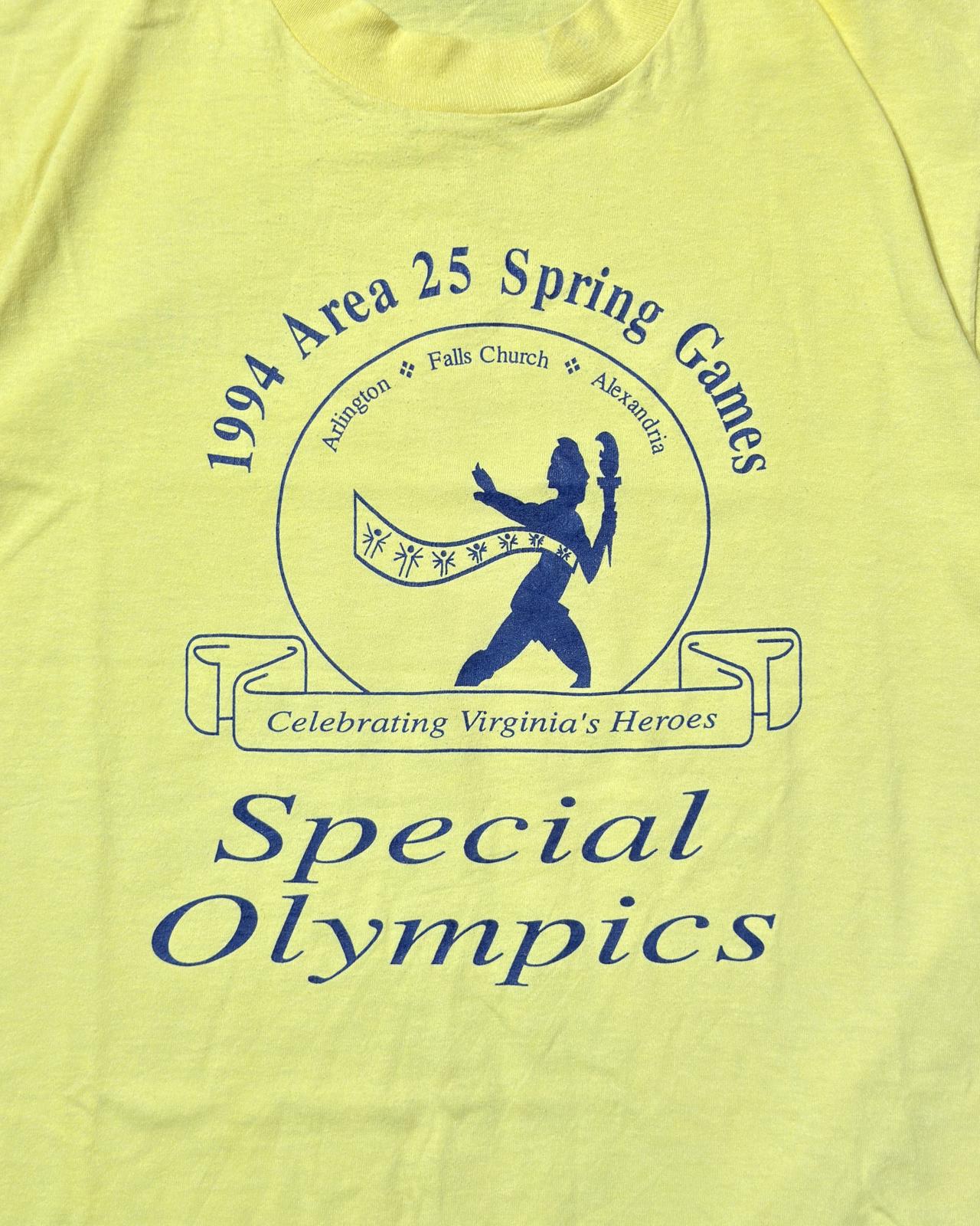Vintage 1994 special Olympics T-shirt