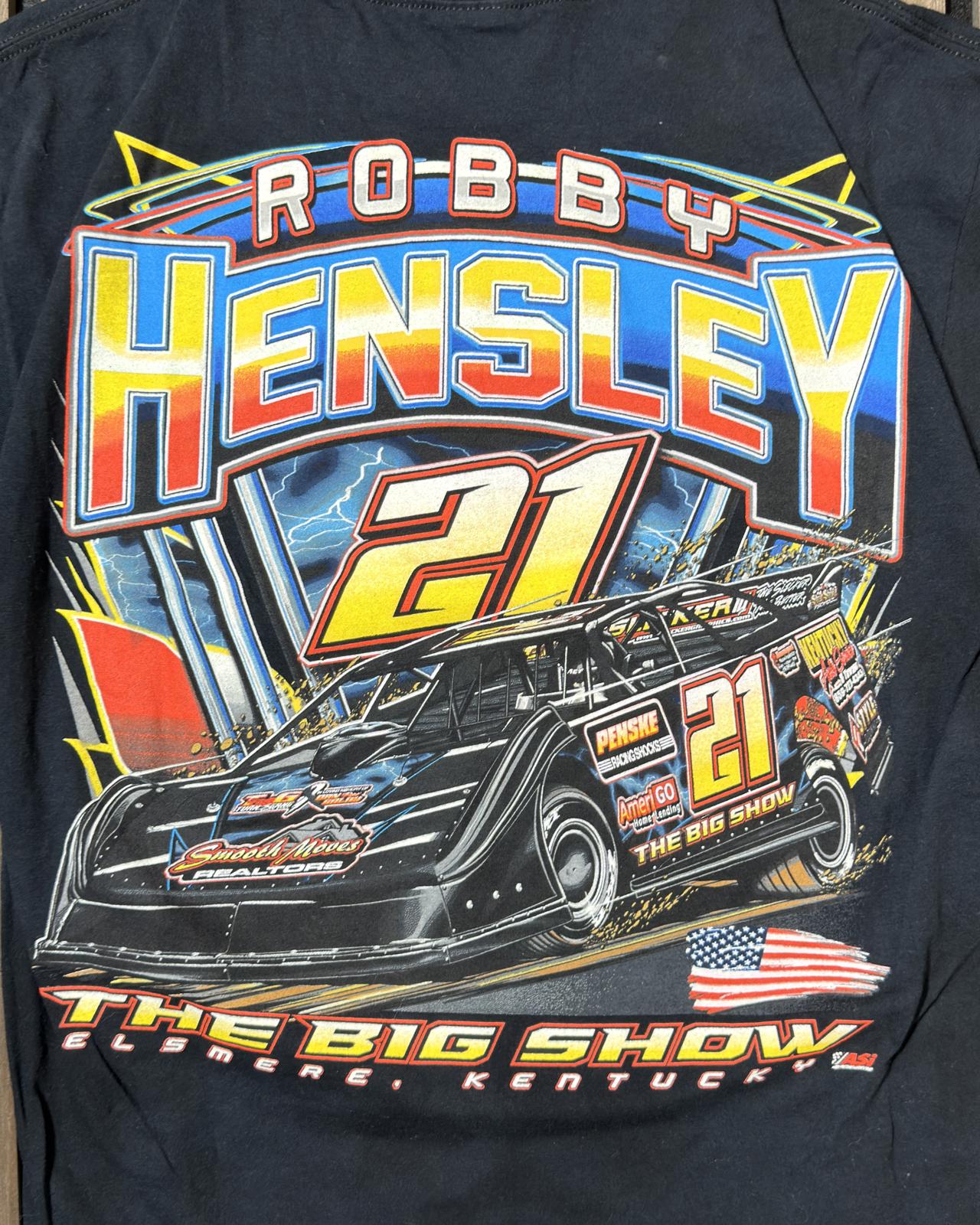 Vintage Robby Hensley NASCAR T-shirt