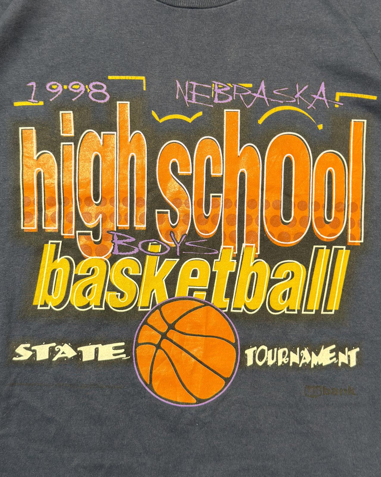 Vintage 1998 Nebraska basketball long sleeve T-shirt