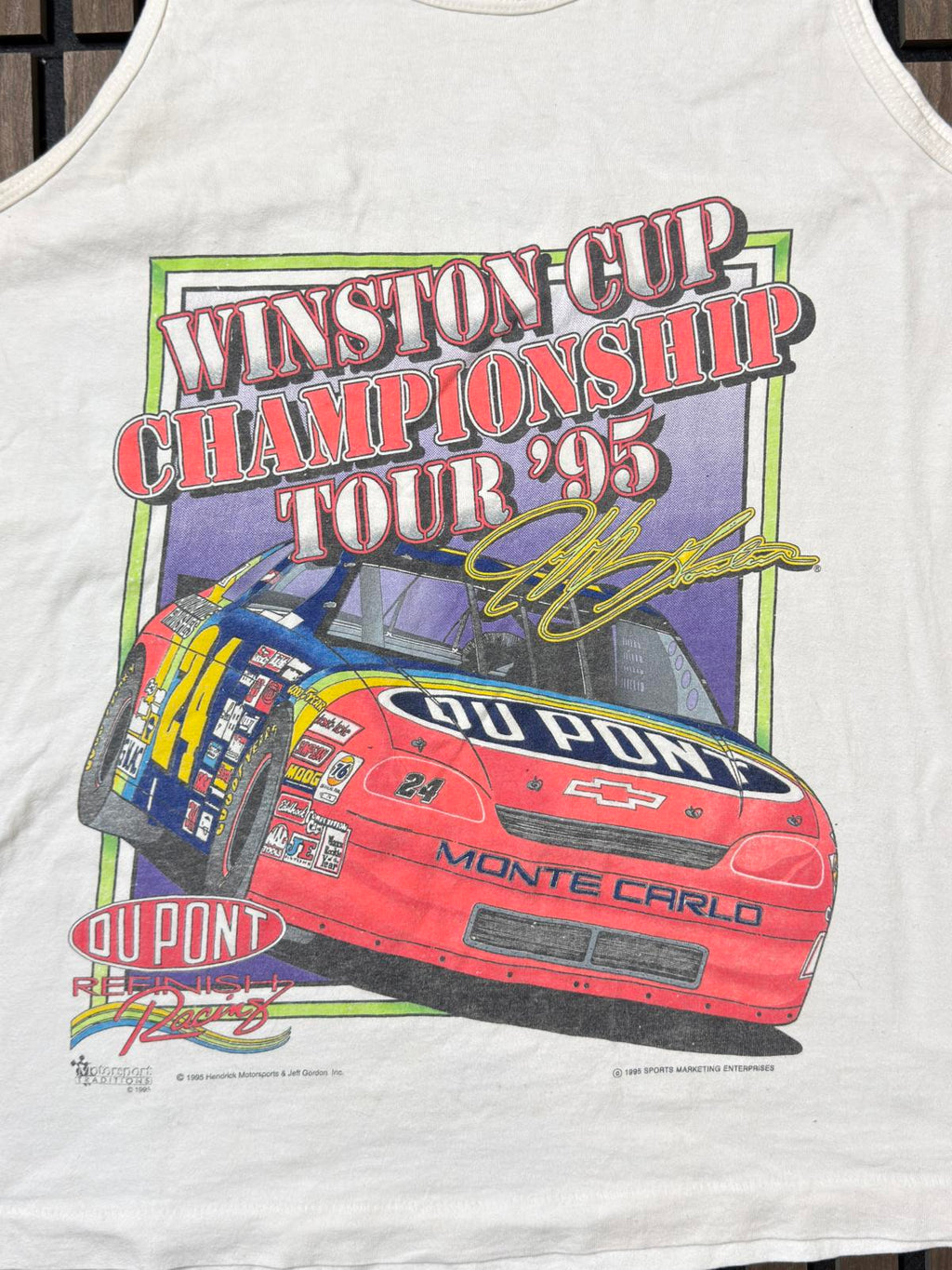 Vintage 1995 NASCAR vest