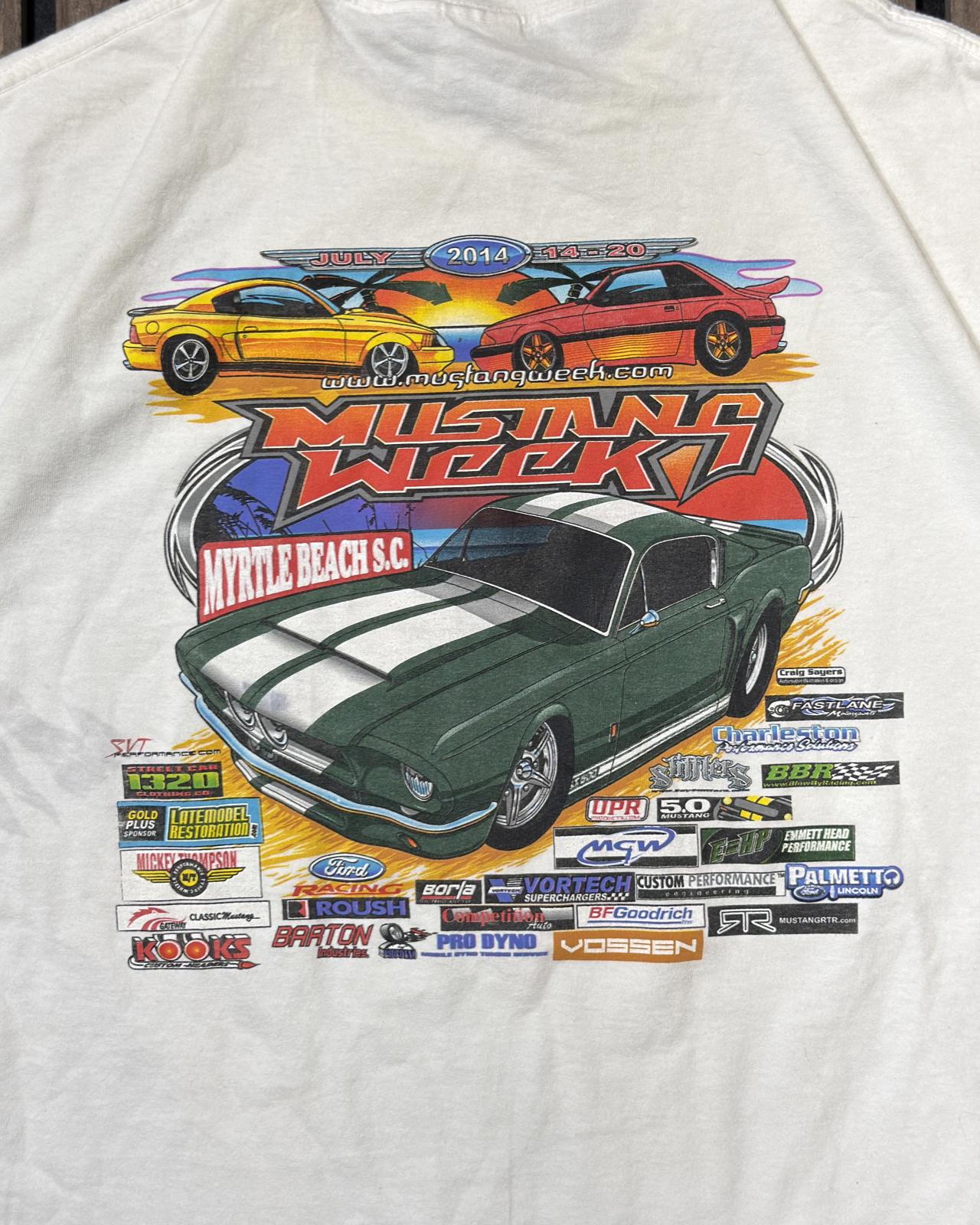 Vintage mustang week T-shirt