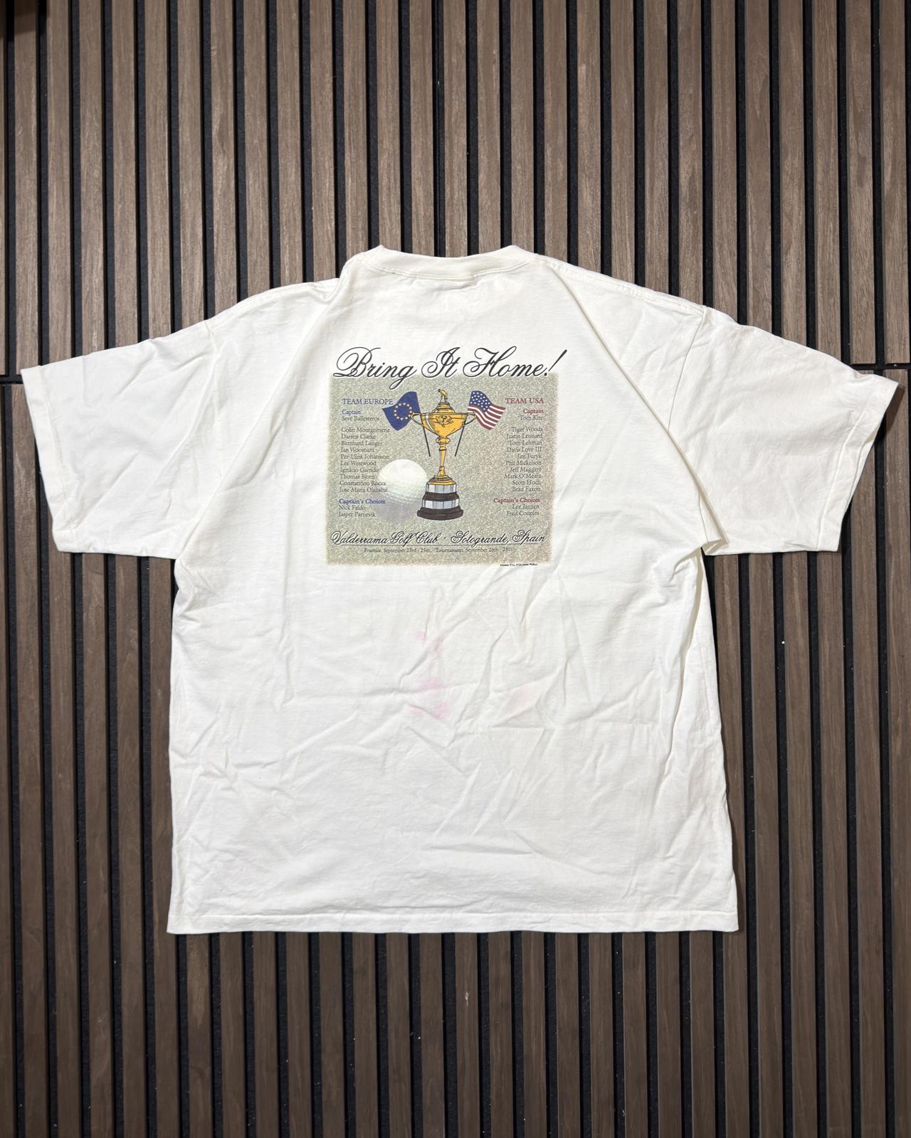 Vintage Golf USA vs Europe T-shirt