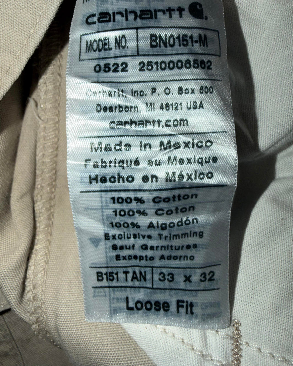 Carhartt Carpenter Trousers