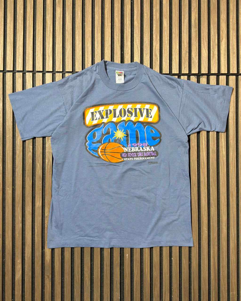 Vintage 1998 Nebraska basketball T-shirt