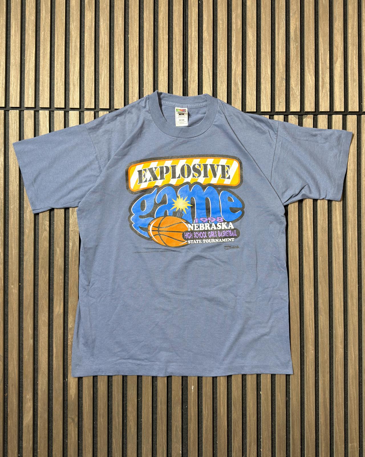 Vintage 1998 Nebraska basketball T-shirt